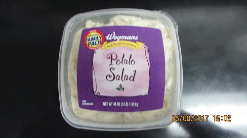 Wegmans Food Markets Issues Allergy Alert On Undeclared Egg In Wegmans Family Pack Food You Feel Good About Net. Weight 48 ozs. (3 LB.) 1.36 KG Potato Salad